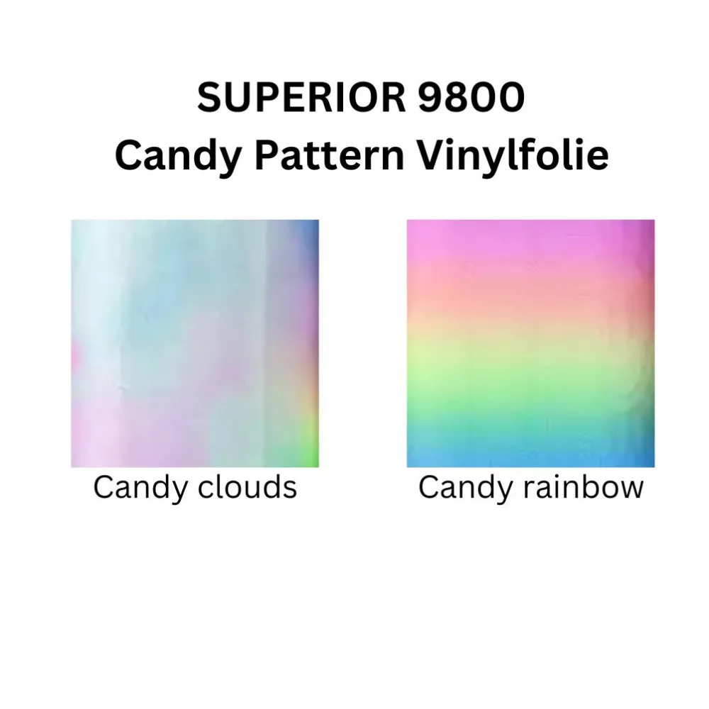 SUPERIOR 9800 Candy Pattern Vinylfolie